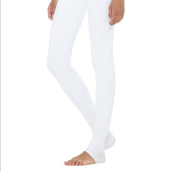 High-Waist Goddess alo soft Legging white - Picture 3 of 8
